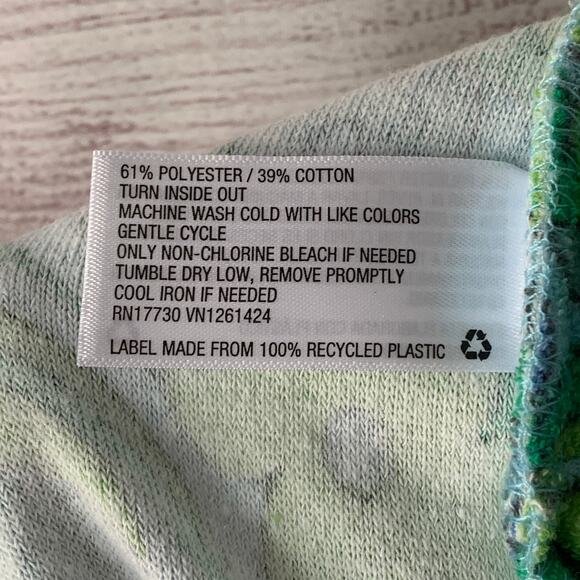 Wild Fable Terry Cloth Romper Floral Short Outfit Bow Front Keyhole Halter Tie S - Picture 13 of 15